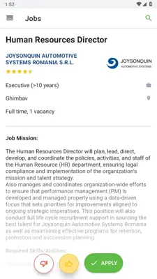 BestJobs android App screenshot 3